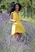 yellow dress