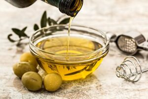 oil in bowl